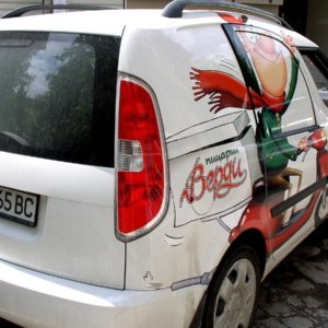 Media Design - vehicle branding with 3M films