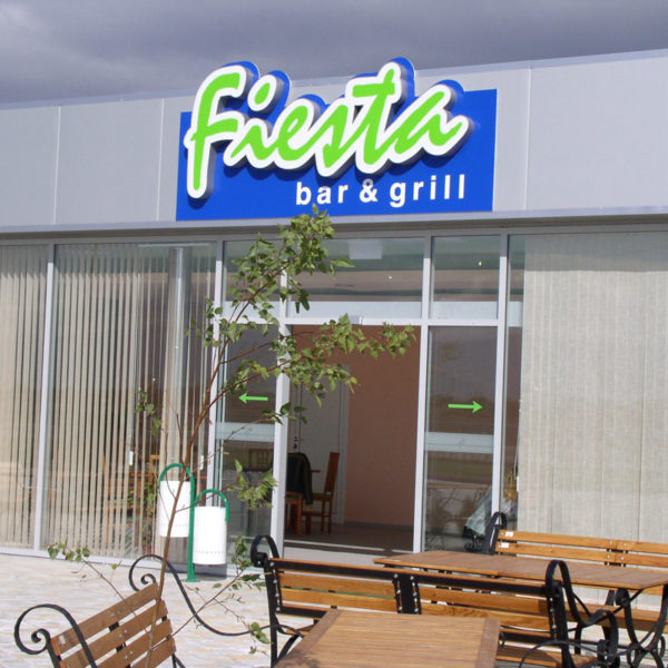 Advertising signage - sign making company Media Design