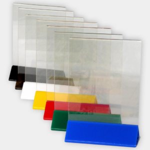 Стойки за брошури произведени от рекламна агенция Медия Дизайн