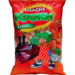 Дизайн на опаковка Кроки с бекон от Медия Дизайн