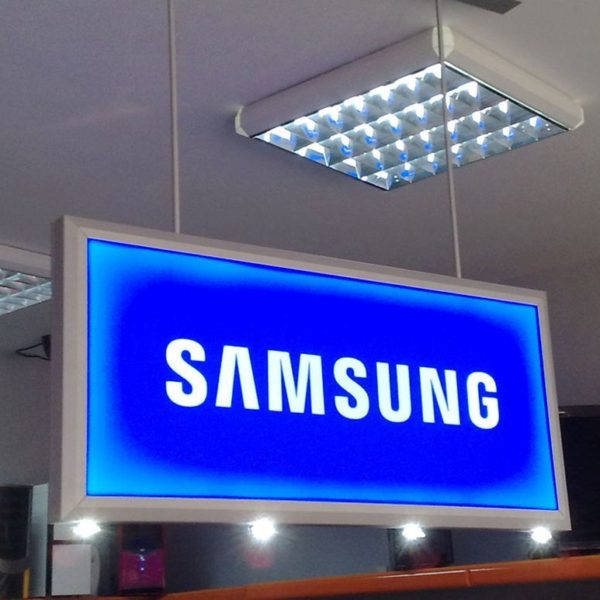 Illuminated acrylic sign - sign making company Media Design