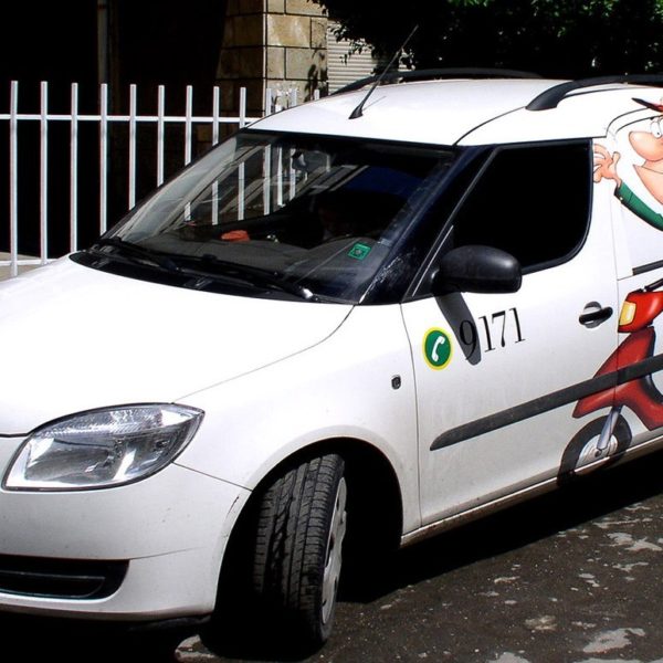 Attractive vehicle branding - Pizza Verdi