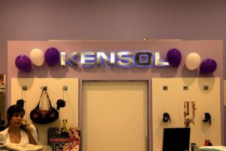 Хромирани букви KENSOL