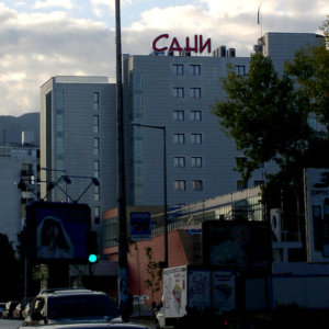 Светещи обемни букви Сани с много големи размери