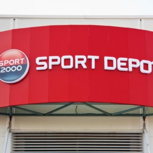 Светещи плексигласови букви Sport Depot, Пловдив Светещи плексигласови букви Sport Depot, Пловдив