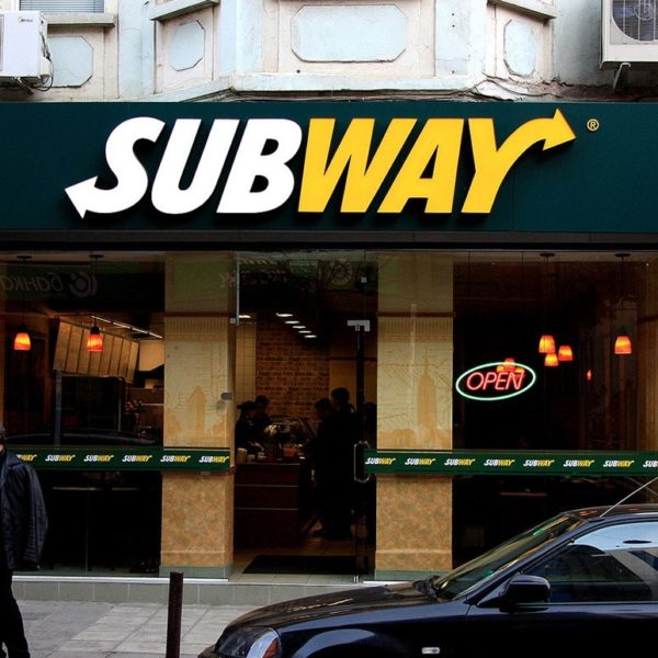 Subway channel letters Subway channel letters