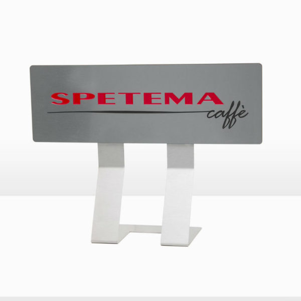 Дизайн на рекламна стойка на Spetema caffe