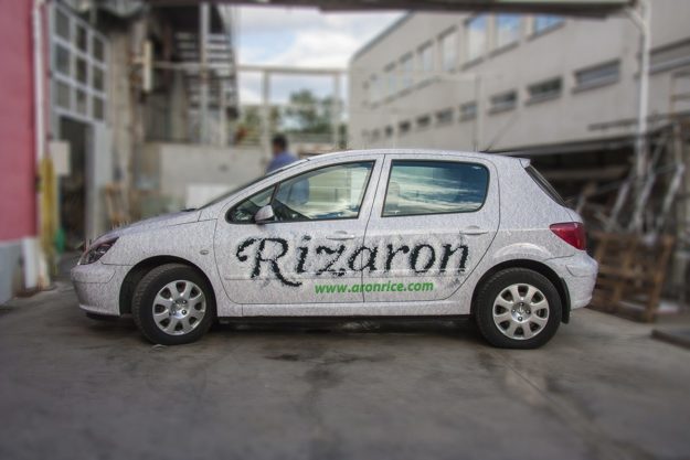 Vehicle branding with attractive advertising print