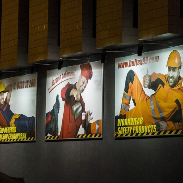Flexible face signs for Bultex 99 Flexible face signs for Bultex 99