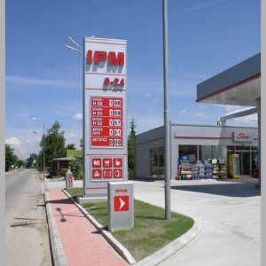 Тотем за бензиностанция IPM