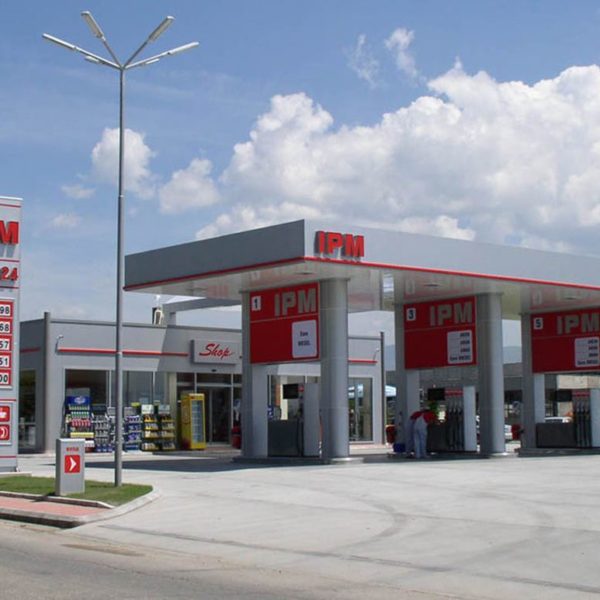 Цялостно брандиране на бензиностанция IPM
