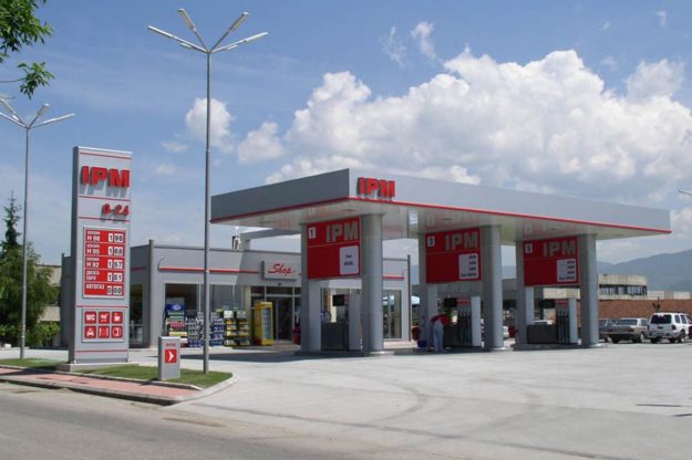 Full branding of IPM Petrol Station