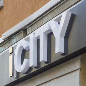 iCity светещи обемни букви с еталбонд