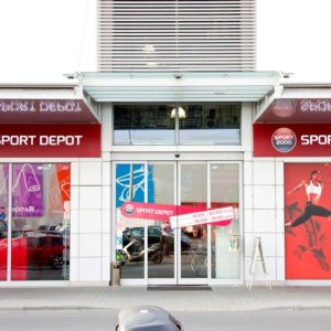 Рекламни табели Sport Depot еталбондова табела с вградени букви от плексиглас Рекламни табели Sport Depot еталбондова табела с вградени букви от плексиглас