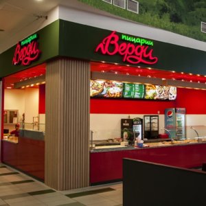 Светещи обемни букви от плексиглас - пицарии Верди