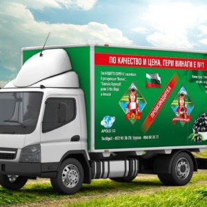 Apolo33 – брандиране на камион Apolo33 - брандиране на камион