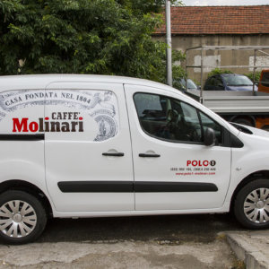 Polo 1 with new vehicle branding