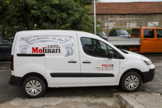 Polo 1 with new vehicle branding