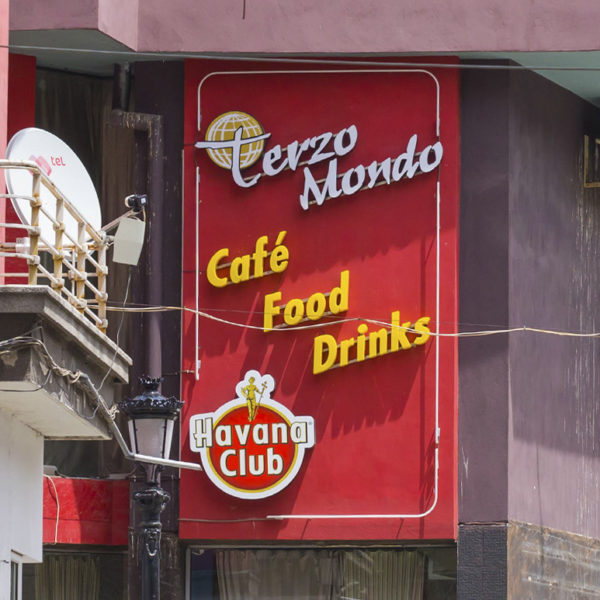 Светещи букви от плексиглас, Havana club Terzo Mondo