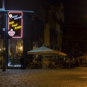 Светлинна реклама с плексиглас и светодиоди клуб Terzo Mondo