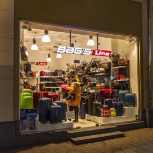 Bags Line indoor channel letters Bags Line indoor channel letters