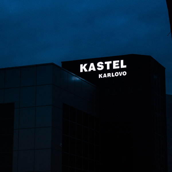 Kastel Karlovo led illuminated channel letters