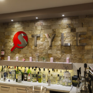 Обемни букви от инокс, ресторант Style Обемни букви от инокс, ресторант Style