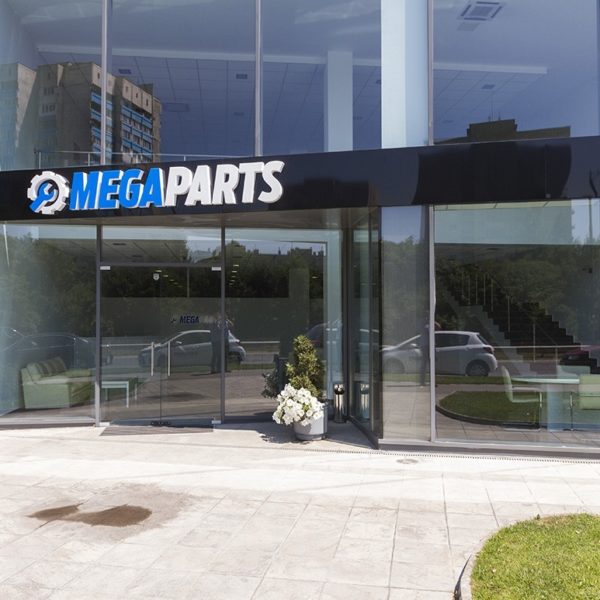 Mega Parts channel letters