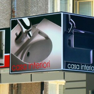 Attractive and lasting advertising signage