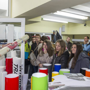 Осмокласници на посещение в Медия Дизайн