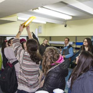 Ученици от 8е клас на ФЕГ