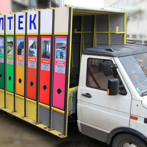 Attractive truck branding – Altek 2000 Attractive truck branding - Altek 2000