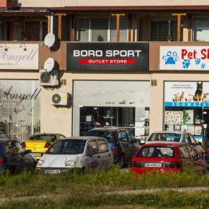 Boro Sport – illuminated sign with embedded channel letters