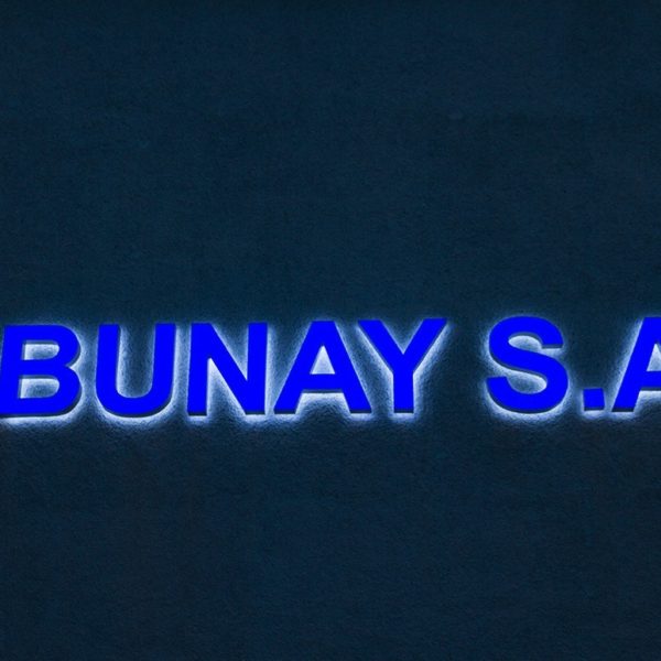 Обемни букви Бунай, Панагюрище Обемни букви Бунай, Панагюрище