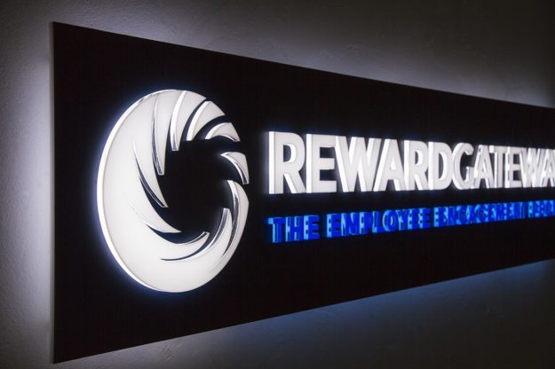 LED sign for Reward Gateway, Plovdiv