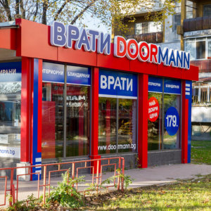 Doormann store channel letters