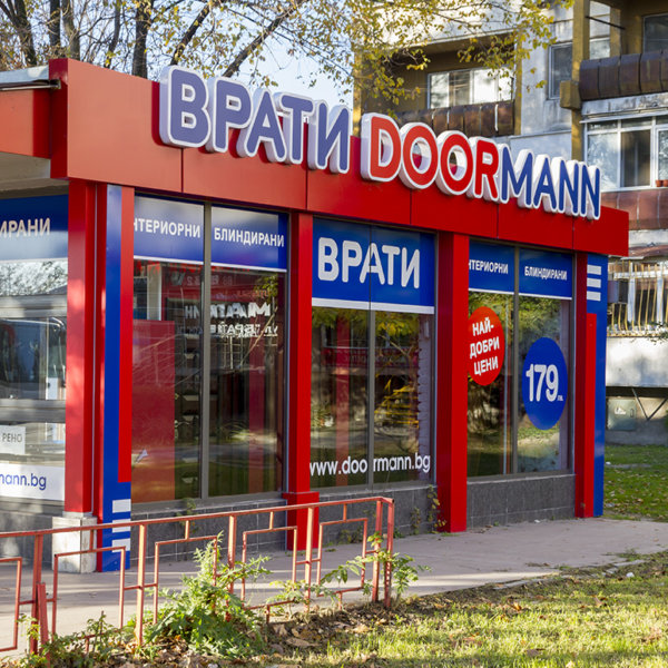 Doormann store channel letters