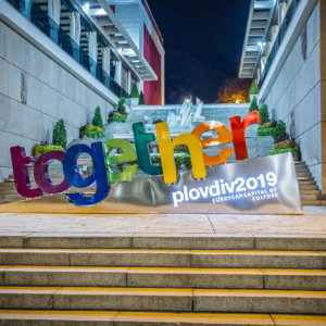 Together Plovdiv 2019 Channel letters