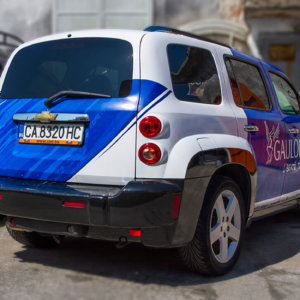 Car wrap Gauloises Sixt