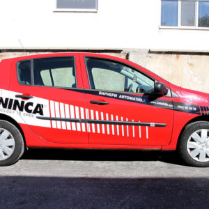 Beninca car wrapped Beninca car wrapped