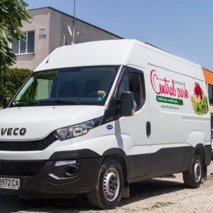 Ресторанти Central park - оплепяне на бус рекламно фолио