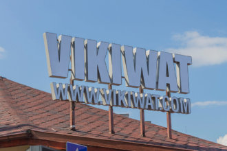 VIKIWAT channel letters
