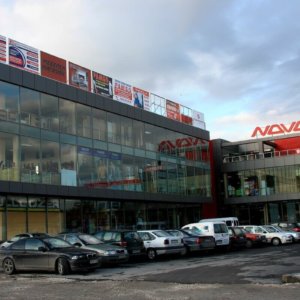 Светещи обемни букви търговски център Nova Светещи обемни букви търговски център Nova