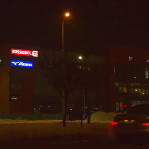 SLS Rossignol Mizune flexible substrate sign renovayion