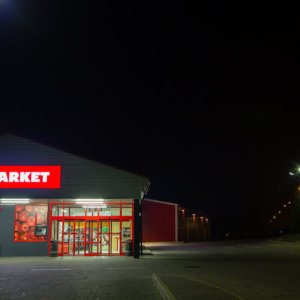 Светеща табела за T-market Разлог Светеща табела за T-market Разлог