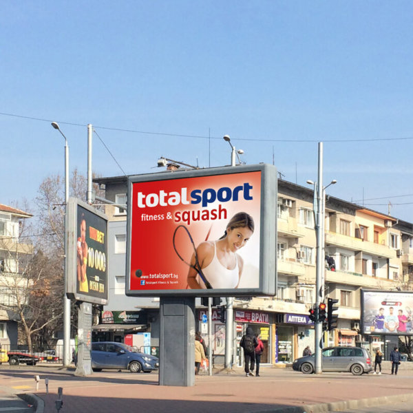 Billboard for Total Sport Billboard for Total Sport