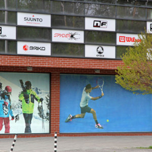 Acrylic channel letters - Sport Box