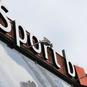 Sport box in Plovdiv - Illuminated channel letter for store