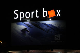 Illuminated channel letter for store Sport box in Plovdiv