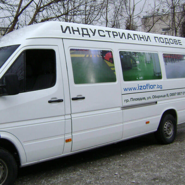 Lasting vehicle branding for Izoflor – Media Design Lasting vehicle branding for Izoflor - Media Design